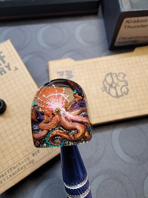 Dwarf Factory Artisan Keycap Resin Kraven Abyss Scream (DOM) New With Box