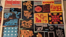 Final Fantasy - NES - Complete Box Set with manual, game, and two maps