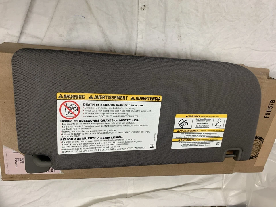 Parasol gris del lado del conductor Oe para Ford F250sd F350sd 2018 2019  Foto 4 de 4