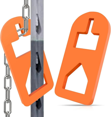 #ad T Post Puller Fence Puller Farm Equipment Tractor Accessories orange $14.55