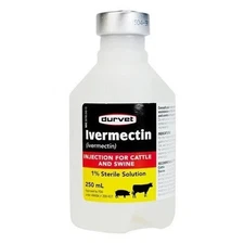 250 ML cattle swine treatment control internal external parasite Durvet /Generic