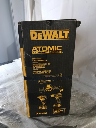 NEW DeWalt Atomic Brushless 4-Tool Combo Set DCK486D2 - Picture 6 of 8