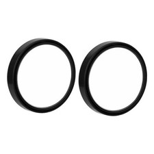 2pcs Stick-on Car Blind Spot Mirror, 2.2 Inch Round 360 Adjustable Wide-Angle