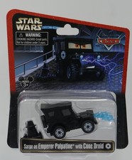 Sarge as Emperor Palpatine with Cone Droid -Cars -Star Wars Disney-Pixar-Mattel