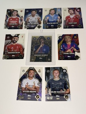 2025/2026 Topps Match Attax Build A Baller Full Set Inc Ultimate Baller Dembele
