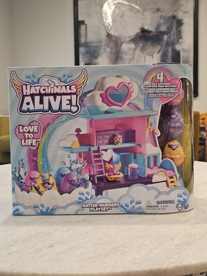 Hatchimals Alive Hatchi-Nursery Playset Toy With Mini Figures Eggs 18 Pieces