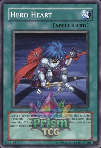 Hero Heart SOI-EN037 Yugioh