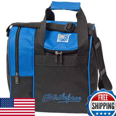 KR Strikeforce Rook Single Royal Bowling Tote Bag - Durable & Adjustable