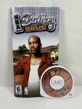 NBA Ballers: Rebound (Sony PSP, 2006) Game With Manual TESTED!