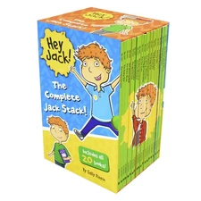 Hey Jack Complete Jack Stack early reader 20 Books - Ages 5+ - By Sally, Rippin