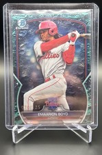 Topps Bowman Chrome Prospects Emaarion Boyd BCP-128 Phillies 2023 Baseball