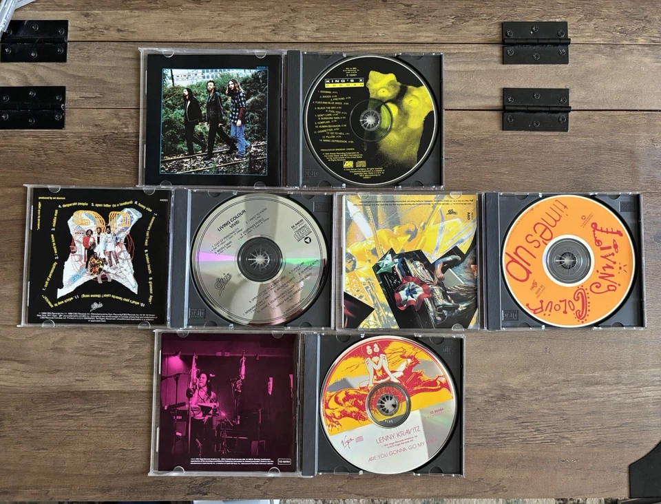 Kings X Dogman,In Living Color Times Up+Vivid+Lenny Kravitz Go My Way+Free Bonus Foto 2 de 3