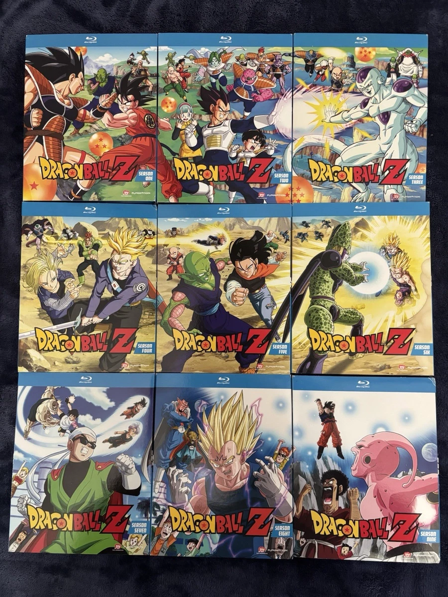 1996 Dragon Ball Z TV Complete Series Box Set DVDs & Blu-ray Discs