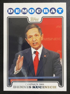 Dennis Kucinich 2008 Topps Campaign 2008 Democrat #C08-DK