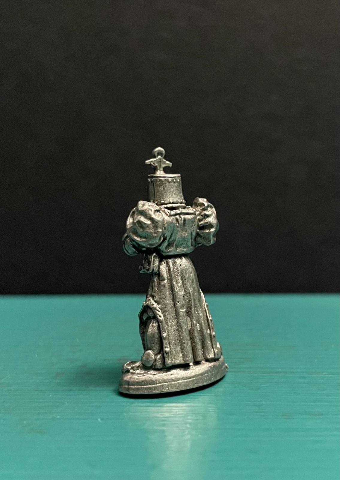 Partha Pewter Knight Templar Paladin Mace Cleric Mini Figurine OOP LOTR GOT AD&D