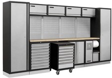 Arredo Modulare per Officina/Garage FERVI A007P con Carrello Portautensili