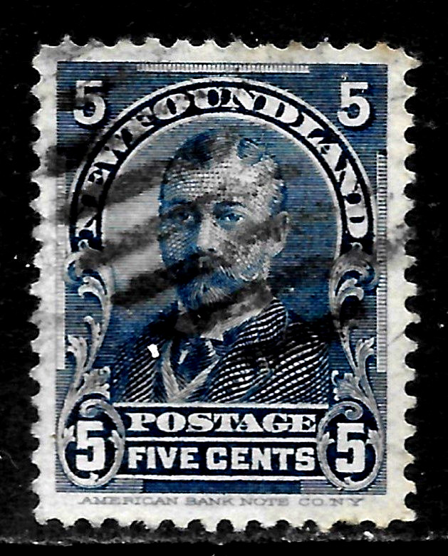 HICK GIRL-OLD  USED NEWFOUNDLAND SC#85    DUKE OF YORK       X3846