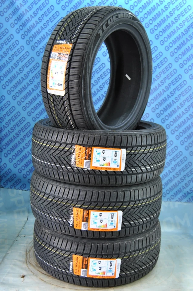 Set 4 pneumatici 4 stagioni M+S 225/45/17 94Y Tracmax All season gomme neve 4ST - Immagine 3 di 4