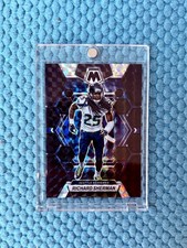 2023 Panini Mosaic Richard Sherman True Prizm Black Finite 1/1 Seahawks