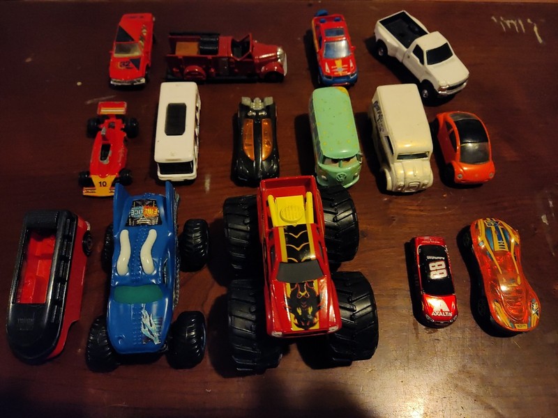 Lot Of 15 Asst. Cars And Trucks