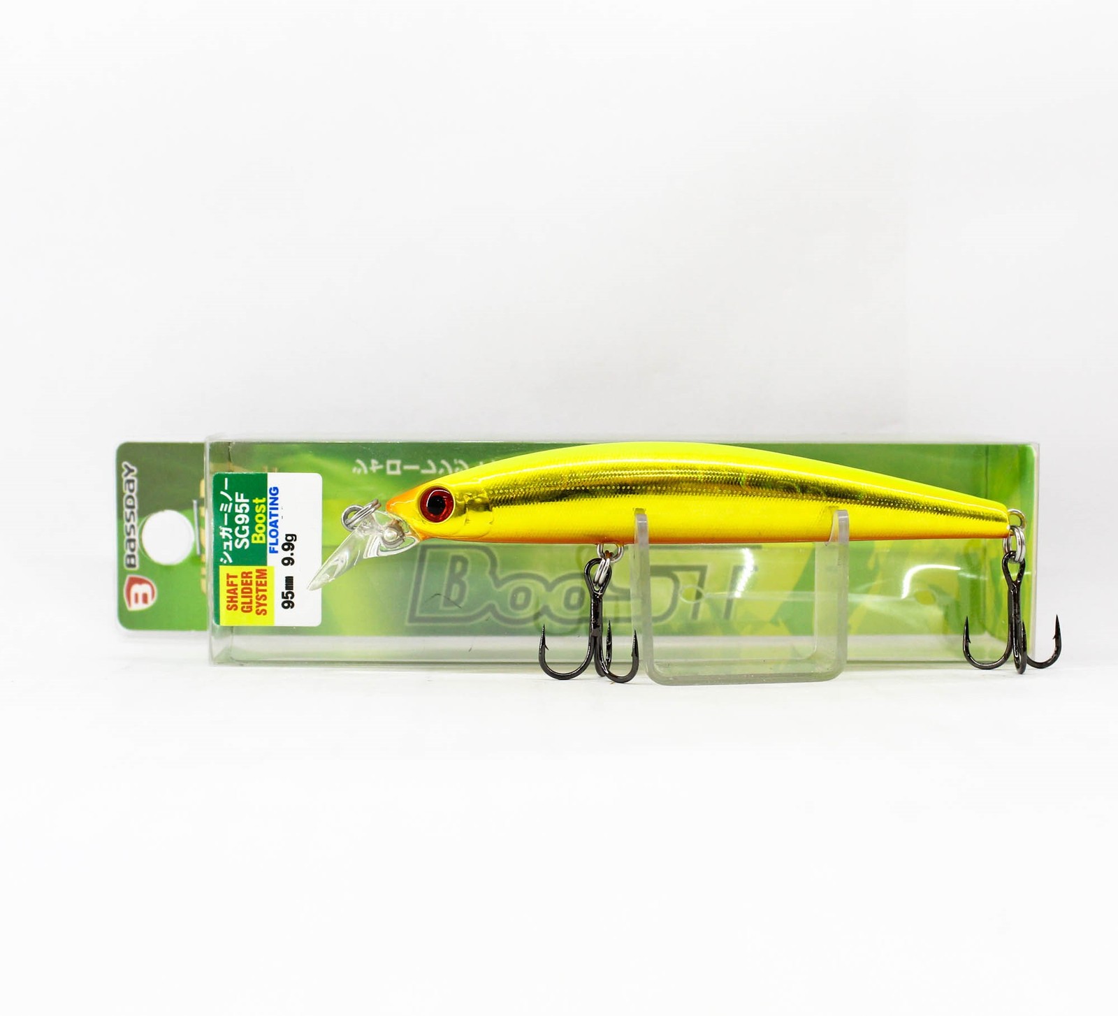 Bassday Sugar Minnow SG 95F Boost Floating Lure RD-288 (1142)