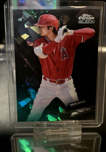 MVP  SHOHEI OHTANI  /99 2021 Topps Chrome Black  - Green Atomic Refractor