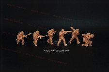 3D Printing 1/72 Ukrainian Fire Support Team 6 Person Unpainted