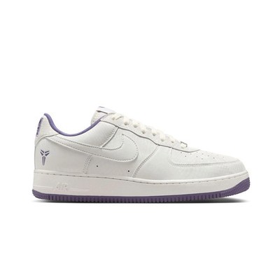 Nike Air Force 1 Low Kobe Daybreak Sneaker Weiß Violett Herrenschuhe