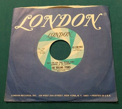 The Rolling Stones 45 Who's Driving My Plane / Have You Seen Your Mother, Baby