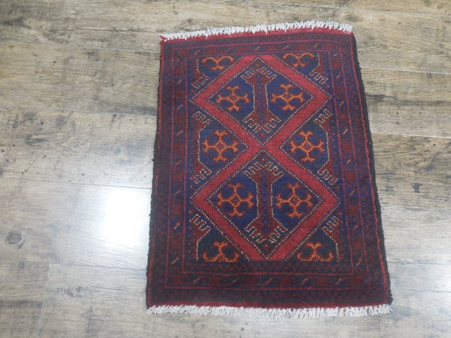 Vintage Turkish Rug,HandMade Geometric Design Bohemian Rug 1.6x2. Ft