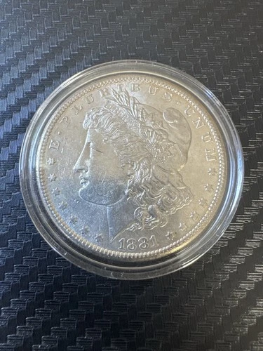 1881-S Morgan Silver Dollar • 90% Silver • VF/XF Details • San Francisco Mint