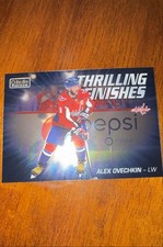 2019-20 O-Pee-Chee Platinum Awesome Thrilling Finishes Insert Alex Ovechkin