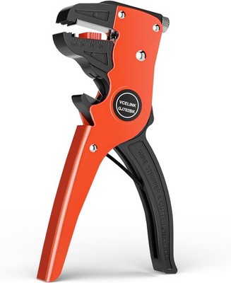 VCELINK Automatic Quickstrip Wire Stripper and Cutter, Professional Black 