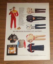 Seltene Werbung vintage HOM Slip Herrenunterw&auml;sche & Herrenw&auml;sche Fashion 1983