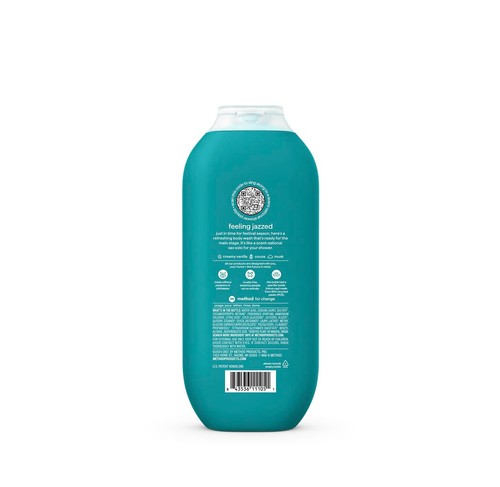 Method Limited Edition Body Wash, Feeling Jazzed, Vanilla, Cocoa, and Musk, 18Oz - Picture 2 of 5