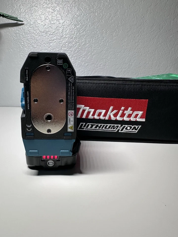 Kit de laser verde autonivelante sem fio Makita SK105GDNAX 12V max CXT (2,0Ah) - Imagem 4 de 4