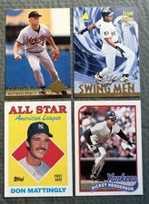 Cal Ripken Jr., 94, Frank Thomas 95, Don Mattingly 88, Rickey Henderson 89