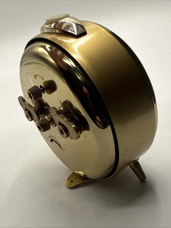 seltener mechanischer Wecker Peter perfekt silent trio #16b - Bild 4 von 4