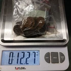 1925 - 1958  3/4 lbs of Wheat Pennies and some Steelies