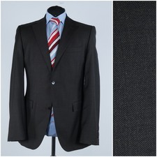 Mens Vitale Barberis Wool Blazer 42R UK Size PAUL ROSEN Brown Sport Coat Jacket