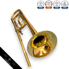 Trombón bajo tenor Yamaha personalizado YSL8440 con limpieza de piezas reparadas