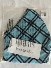 NEW Vera Bradley Adult COTTON FACE MASK Cuban Lattice Non-Medical Mask Gift