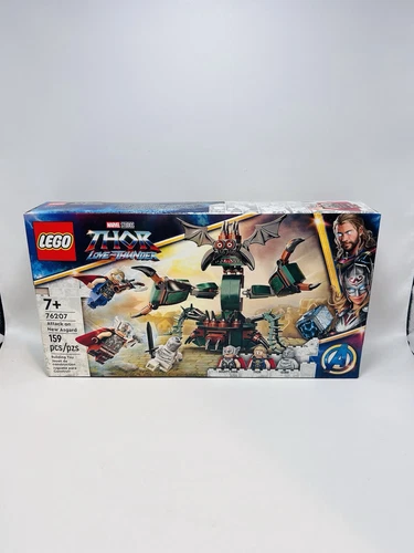 LEGO Marvel Super Heroes Thor and Thunder Attack on New Asgard 76207 Brand New