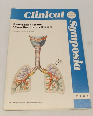 CIBA Clinical Symposia Book Development of the Lower Respiratory System