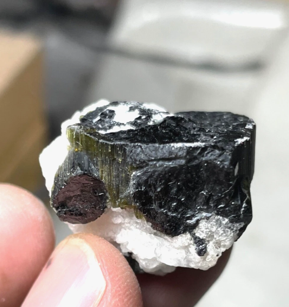 Tourmaline Crystal Specimen — 75 ct, Pakistan (Skardu)