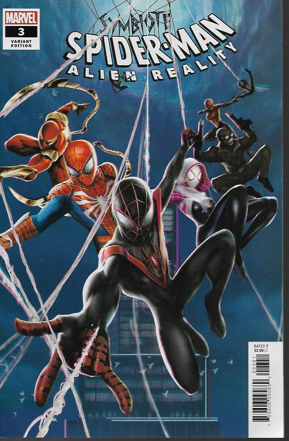 SYMBIOTE SPIDER-MAN - ALIEN REALITY (2020) #3 CONNECTING Variant Back Issue (S)
