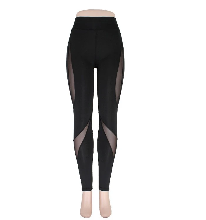 vector illustration of women's sports leggings fashion flat