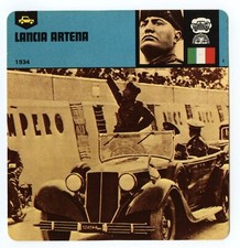 Lancia Artena - Sogni e Celebrità Auto Rally Edito Service SA Card