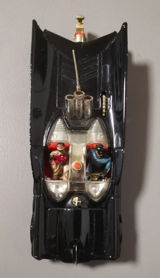 Corgi Toys 267 - Batmobile mit 107 Glastron Batboat & Trailer Giftset ohne OVP - Bild 3 von 4