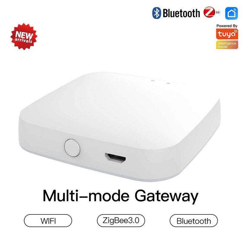 Tuya Multi Mode Gateway Hub Wireless ZigBee3.0 Bluetooth Smart Home Mesh Bridge
